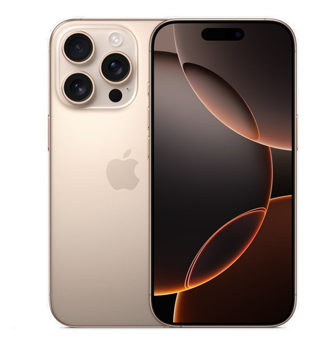 Nuevo Apple Iphone 16 Pro 256gb Desert Titanium Garantia Dorado Claro