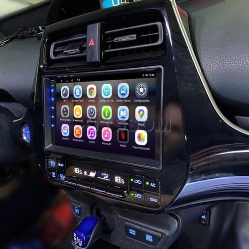 Multimídia Toyota Prius 2018 2019 2020 2021 2022 V2 Octa 4g