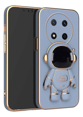 Funda Para Honor Magic 7 Lite Chapado Astronauta Anillo