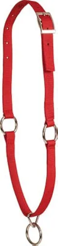 Collar De Cuello De Caballo 2.5cm Web Rojo