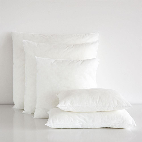 Relleno Almohadon 60x60 Vellon Siliconado 5 Unidades Color Friselina