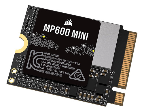 Ssd Corsair Mp600 1tb M.2 2230 Pcie 4.0 Interno