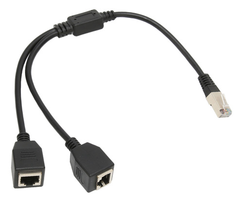 Cable Divisor Ethernet Rj45 De 1 A 2 Puertos Hembra Estable