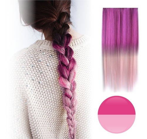 ¡ Extensión En Kanekalon Nw Cortina Cabello Lisa Degradee !!