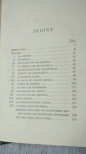 Imagen 5 de 6 de La Ruta De Don Quijote Azorin - Biblioteca Renacimiento 1915