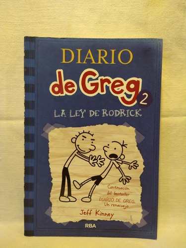 Diario De Greg, La Ley De Rodrick - Jeff Kinney - Rba 