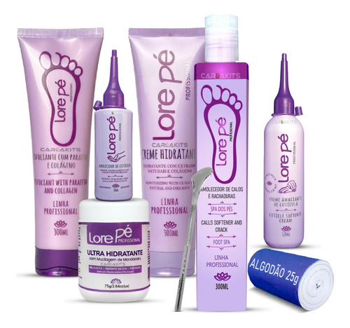 Lore Pé Amolecedor De Calos Cutículas Ultra Esfoliante Creme