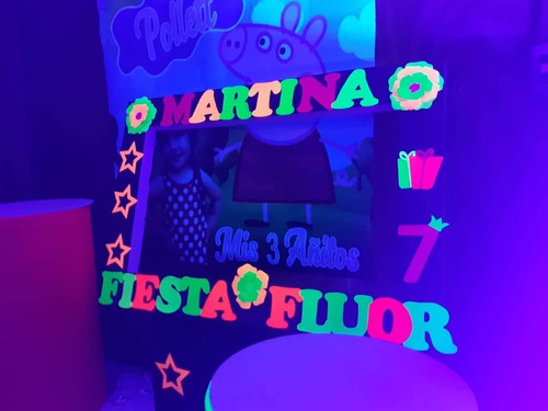 ®® Barra 18 Led Luz Fiesta Fluor Ultravioleta- Luces Fluor