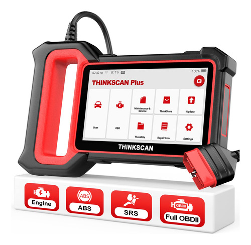 Scaner Coche Thinkscan Plus S2 Escaner Obd2 Abs Srs Lector