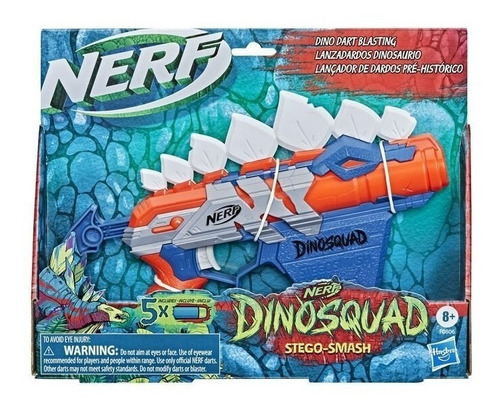 Pistola Nerf  Dinisauro Dinosquad Escopeta Dinosaurio Roja