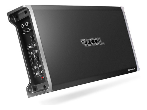 Recoil Rea600.4 Amplificador De Audio Para Automovil De 4 Ca