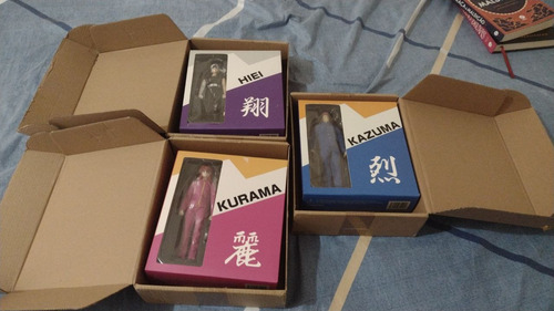 Yuyu Hakusho Dasin Model, Kurama, Kuwabara E Hiei.