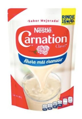 Leche En Polvo Nestlé Carnation Clavel 460g 12pzas