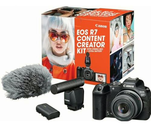 Canon Eos R7 Content Creator Kit
