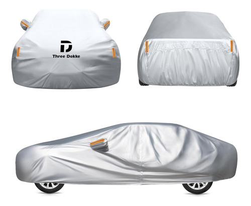 6 Capas Suv Carrete De Automóvil Impermeable Todo El Clima,