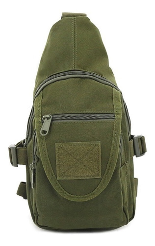 Morral Mochila Militar Discovery Cruzado Acolchado Mesh New