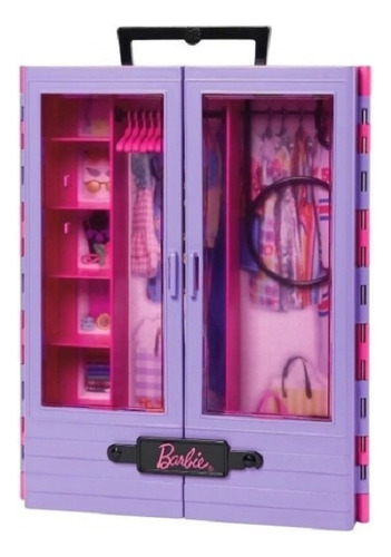 Barbie Closet Armario Luxo C/ Boneca Original Mattel Hjl66