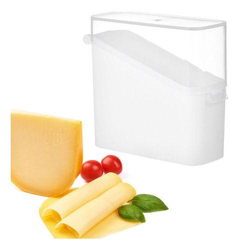 Contenedor De Queso En Rodajas, Contenedor De Refrigerador