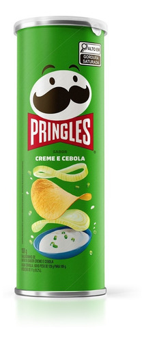 Salgadinho De Batata Sabor Creme E Cebola 109g Pringles