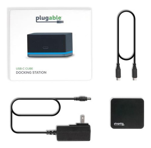 Estación De Acoplamiento Usb C Enchufable (hdmi, Ethernet, 3