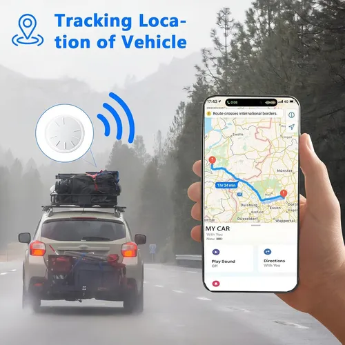 Rastreador Gps Para Vehículos, Dispositivo Mini Con Imán, Io