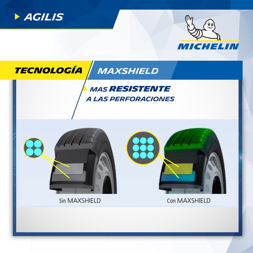 Kit X 4 Neumáticos Michelin Agilis + Cubiertas 235/65 R16