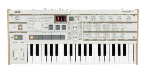 Sintetizador Korg Microkorg S Mk-1s Con Parlantes Vocoder