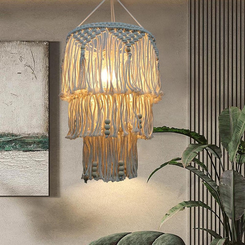 Pantalla De Lámpara Nórdica Bohemia, Decoración De