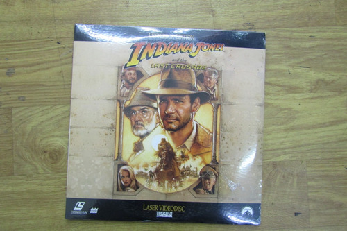 Indiana Jones La Ultima Cruzadavideo Laser Disco Eilcolombia