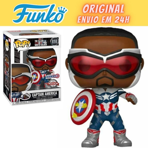 Boneco Funko Pop - Captain America - Special Edition 818