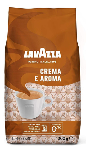 Lavazza Crema E Aroma Cafe Italiano Cremoso 1kg Grano Entero