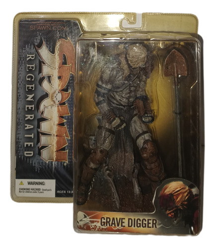 Spawn Regenerated Mcfarlane Toys Series 28 Grave Digger (Usado)