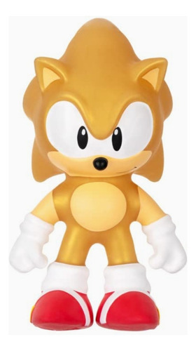 Heroes Of Goo Jit Zu Super Sonic Gold Figura Elástica 3veces