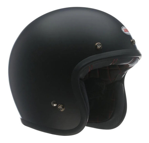 Casco Abierto Bell Custom 500 Negro Mate Chopper Cafe