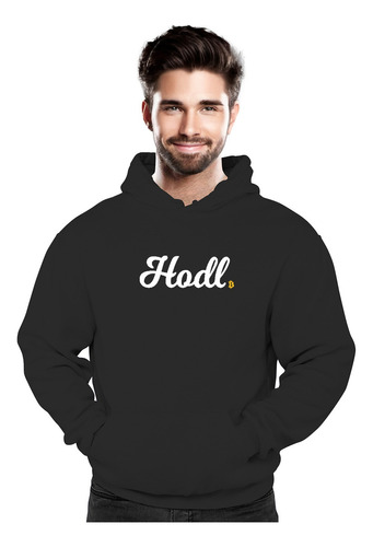 Polerón  Estampado Hodl  Cripto Lover Geek Trade  Bitcoin 