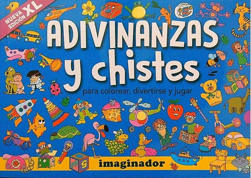 Adivinanzas Y Chistes Para Colorear, Divertirse Y Jugar - Nu