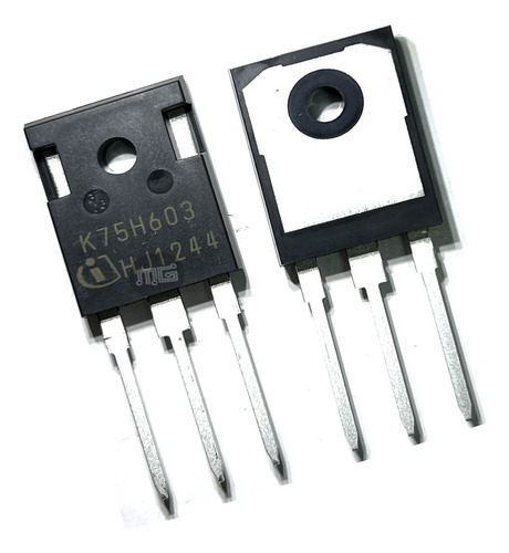 Ikw75n60h3 K75n60h3 Igbt 600v 80a 75a 225a Icp Trenchstop