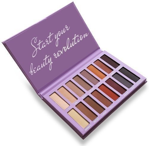 Mejor Paleta De Sombras De Ojos Pro Mate 16 Colores De Sombr