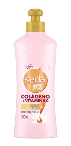Kit 4 Cremes Seda Colágeno E Vitamina C Niina Secrets 300ml
