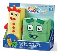 Comprar Numberblocks Pack Peluches Tres Y Cuatro