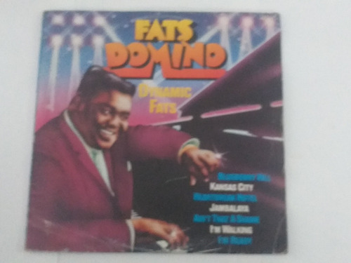 Lp Fats Domino - Dynamic Fats, Ed. Europa, Excelente Vinil