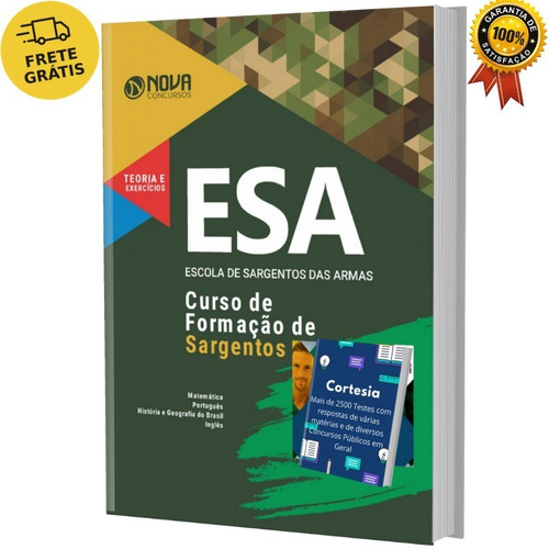 Apostila Concurso Essa - Curso Formação De Sargentos - Esa