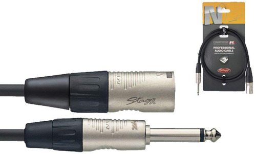 Stagg 10 Pies. Cable De Audio De La Serie N - Conector De Au