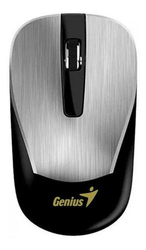 Imagen 3 de 5 de Mouse Inalámbrico Genius Eco 8015 Recargable Silver Pc