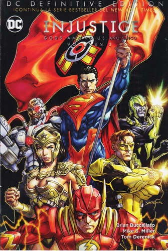 Comic Dc Definitive Injustice Año 5 Volumen 3 Español Nuevo