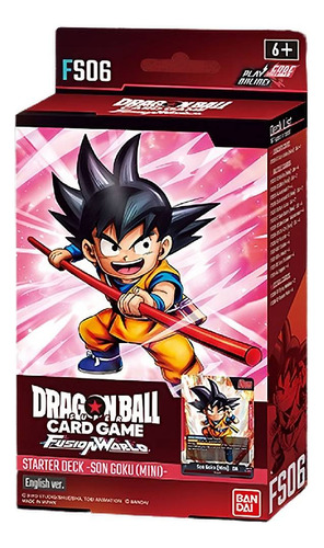 Starter Deck Dbs Fusion World: Fs06 Son Goku (mini)