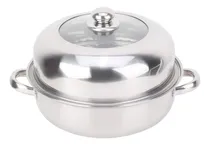 Comprar Olla De Vapor Olla Acero Inoxidable Una Sola Capa 28 Cm Olla