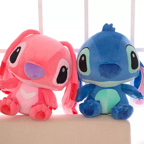 Hermoso Peluche Lilo Stitch / Angel  25 Cm  Importado 