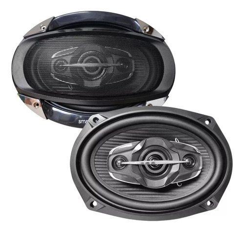 X2 Parlantes De Auto 6x9 3 Vías 120w Rms Smartchoice