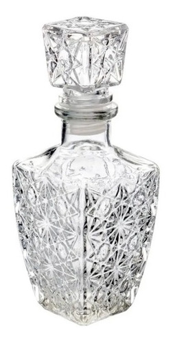 40 Frasco Vidrio Redondo Labrada 250 Ml Licorera